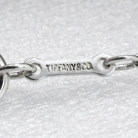 TIFFANY&Co. Open heart Necklace Elsa Peretti Silver925 heart 5.7g Women - Picture 7 of 10